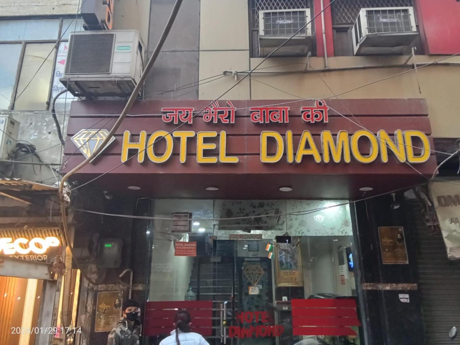 Hotel Diamond Нью-Делі Екстер'єр фото